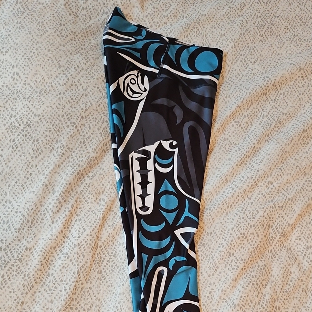 Abstract Patterned Leggings - Picture 6 of 6